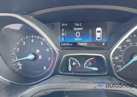 2017 Ford Focus Sel из США, поврежденный, VIN 1FADP3H27HL247715